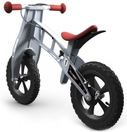Firstbike Беговел Cross with brake silver