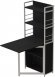 Стіл книжка з етажеркою Практик 2 Ferrum-decor 1555x640x990 Білий метал ДСП Сосна Кембра 16 мм (FRD-104634)