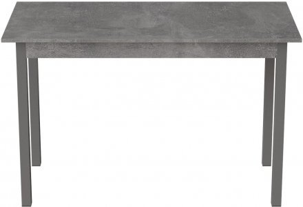 Стіл кухонний Ferrum-decor Маріо 75x120x70 Сірий ДСП Бетон 16мм (FRD-105586)