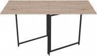 Стіл трансформер книга Панама Ferrum-decor 75x148x68 Чорний метал ДСП Дуб Сан-Марино 16 мм (FRD-106830) Стіл трансформер книга Панама Ferrum-decor 75x148x68 Чорний метал ДСП Дуб Сан-Марино 16 мм (FRD-106830)