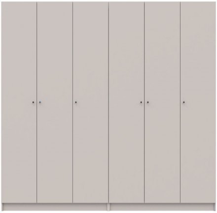 Комплект шаф для одягу Doros Промо (2 шт.) 270х48х204 см Кашемір (DRS-011216) Комплект шаф для одягу Doros Промо (2 шт.) 270х48х204 см Кашемір (DRS-011216)