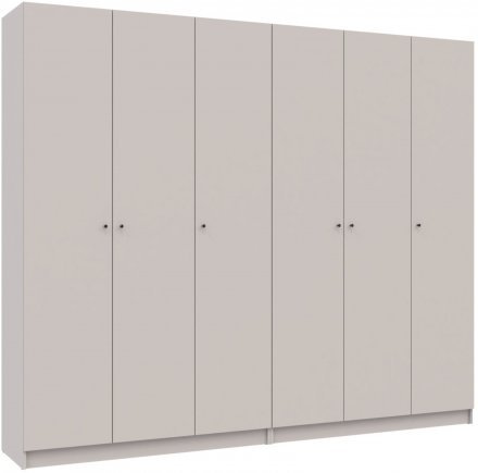 Комплект шаф для одягу Doros Промо (2 шт.) 270х48х204 см Кашемір (DRS-011216) Комплект шаф для одягу Doros Промо (2 шт.) 270х48х204 см Кашемір (DRS-011216)