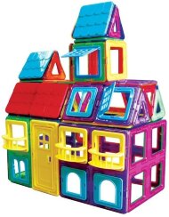 Магнітний конструктор 3D 84 дет Plastic box МK-84 Магнітний конструктор 3D 84 дет Plastic box МK-84