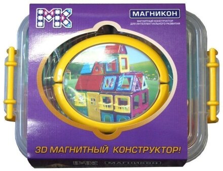 Магнітний конструктор 3D 84 дет Plastic box МK-84 Магнітний конструктор 3D 84 дет Plastic box МK-84