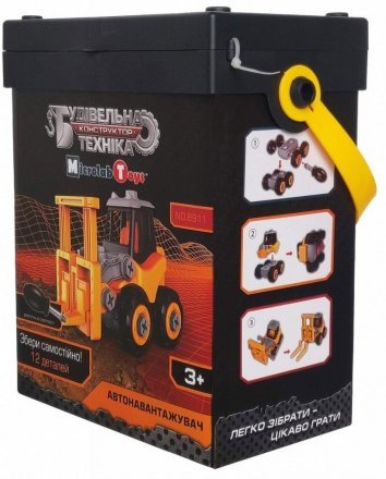 Конструктор Будівельна техніка Автонавантажувач MT8911