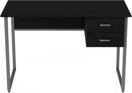 Комп'ютерний стіл Ferrum-decor Дакота 75x140x70 сірий ДСП Сосна Кембра 32мм (FRD-102357)