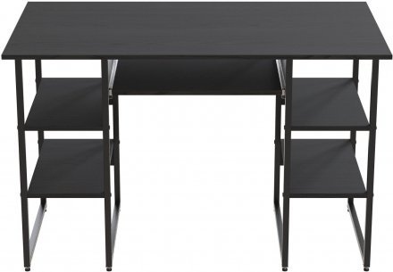 Комп'ютерний стіл Ferrum-decor Тім 75x140x60 чорний ДСП Сосна Кембра 32мм (FRD-103969) Комп'ютерний стіл Ferrum-decor Тім 75x140x60 чорний ДСП Сосна Кембра 32мм (FRD-103969)