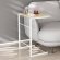 Столик приставний Террі Ferrum-decor 650x440x330 Білий метал ДСП Дуб Сонома 16 мм (FRD-104658) Столик приставний Террі Ferrum-decor 650x440x330 Білий метал ДСП Дуб Сонома 16 мм (FRD-104658)