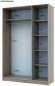 Комплект шаф для одягу Doros Промо (2 шт.) 270х48х204 см Дуб сонома (DRS-011218) Комплект шаф для одягу Doros Промо (2 шт.) 270х48х204 см Дуб сонома (DRS-011218)