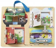 Дерев'яна дошка з засувками та блокуванням MD19540