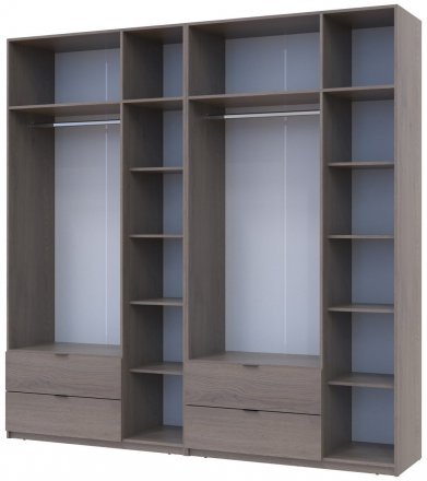 Комплект шаф для одягу Doros Лукас (2 шт.) 240х50х240 см Канноло (DRS-011850)