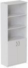 Шафа Анжело Ferrum-decor на 5 полиць з 2 дверима 1900x700x380 ДСП Біле 16 мм (FRD-105031)