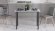 Стіл універсальний Knap Ferrum-decor 750x1400x700 Чорний метал ДСП Білий 16 мм (FRD-106378)