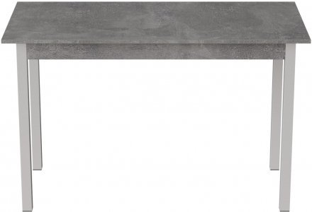 Стіл кухонний Ferrum-decor Маріо 75x120x80 Білий ДСП Бетон 16мм (FRD-105588) Стіл кухонний Ferrum-decor Маріо 75x120x80 Білий ДСП Бетон 16мм (FRD-105588)