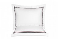 Постільна білизна сатин Houston lacivert-kirmizi синій-червоний євро svt-2000022291828