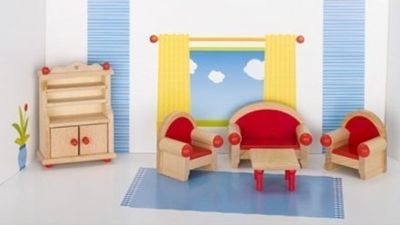 Набір для ляльок Меблі для вітальні 5 предметів 51952G