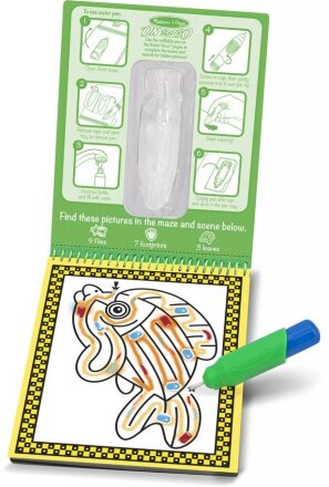 Волшебная водная раскраска Лабиринты Pet Mazes Melissa & Doug MD9484 Волшебная водная раскраска Лабиринты Pet Mazes Melissa & Doug MD9484