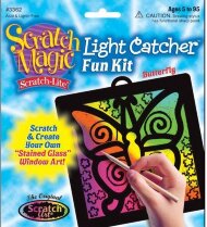 Царапка-вітраж Метелик MD5885