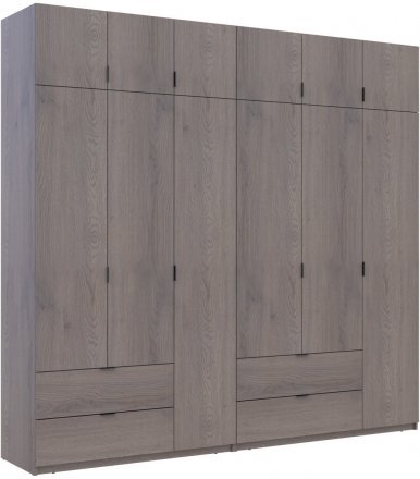 Комплект шаф для одягу Doros Лукас (2 шт.) 255х50х240 см Канноло (DRS-011851)