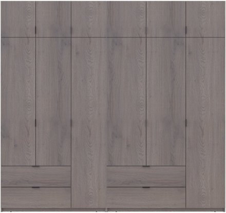 Комплект шаф для одягу Doros Лукас (2 шт.) 255х50х240 см Канноло (DRS-011851)