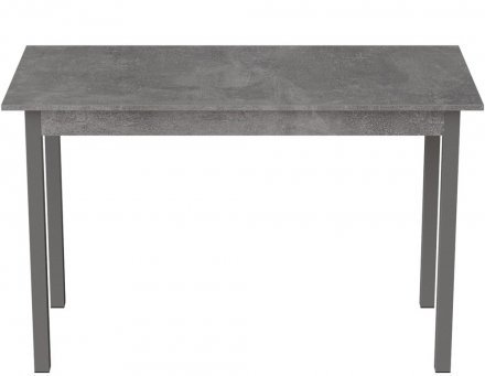 Стіл кухонний Ferrum-decor Маріо 75x120x80 Сірий ДСП Бетон 16мм (FRD-105589) Стіл кухонний Ferrum-decor Маріо 75x120x80 Сірий ДСП Бетон 16мм (FRD-105589)