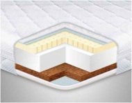 Матрац топер Cocos-Latex трикотаж 145х190х7 см