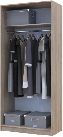 Полиця для одягу Doros Promo Дуб Сонома 3шт. 86.7х35х1.6 (DRS-011563)