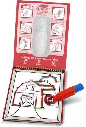 Волшебная водная раскраска по точкам Ферма Melissa & Doug MD9485