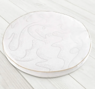 Матрац дитячий круглий BabySleep Round Eco BiCocos жакард 71х71х6 см