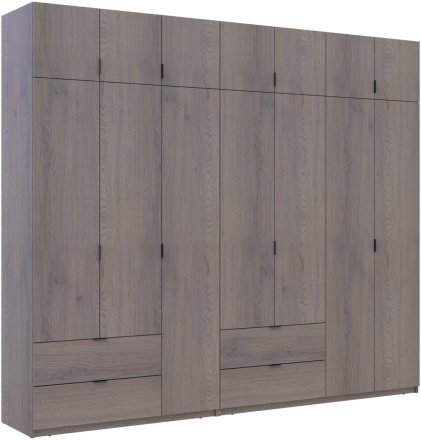 Комплект шаф для одягу Doros Лукас (2 шт.) 280х50х240 см Канноло (DRS-011853)