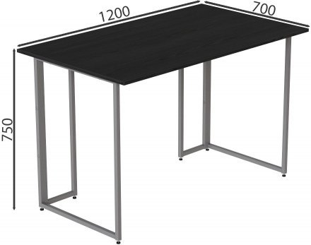 Комп'ютерний стіл Ferrum-decor Ханна 75x120x70 сірий ДСП Сосна Кембра 32мм (FRD-101440) Комп'ютерний стіл Ferrum-decor Ханна 75x120x70 сірий ДСП Сосна Кембра 32мм (FRD-101440)