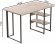 Комп'ютерний стіл Ferrum-decor Кевін 75x140x70 чорний ДСП Дуб Сан-Марино 32мм (FRD-103845) Комп'ютерний стіл Ferrum-decor Кевін 75x140x70 чорний ДСП Дуб Сан-Марино 32мм (FRD-103845)