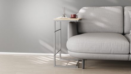 Столик приставний Террі Ferrum-decor 650x440x330 Сірий метал ДСП Дуб Сан-Марино 16 мм (FRD-104663) Столик приставний Террі Ferrum-decor 650x440x330 Сірий метал ДСП Дуб Сан-Марино 16 мм (FRD-104663)