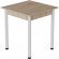 Стіл кухонний Ferrum-decor Агата 75x70x70 Білий ДСП Сан-Марино 16мм (FRD-105633) Стіл кухонний Ferrum-decor Агата 75x70x70 Білий ДСП Сан-Марино 16мм (FRD-105633)