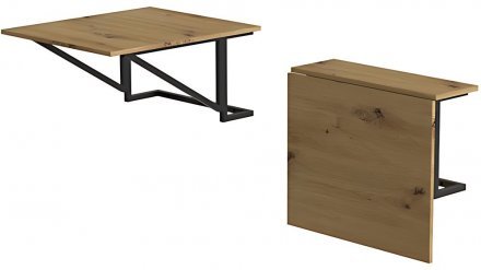 Стіл розкладний Олександр 6 Ferrum-decor 750x600x700 Чорний метал ДСП Дуб Артизан 16 мм (FRD-104897) Стіл розкладний Олександр 6 Ferrum-decor 750x600x700 Чорний метал ДСП Дуб Артизан 16 мм (FRD-104897)