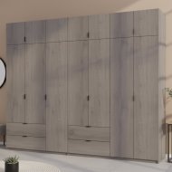 Комплект шаф для одягу Doros Лукас (2 шт.) 295х50х240 см Канноло (DRS-011854) Комплект шаф для одягу Doros Лукас (2 шт.) 295х50х240 см Канноло (DRS-011854)