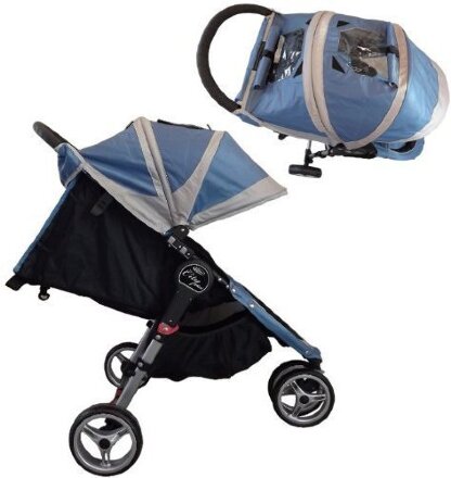 Коляска прогулочная Baby Jogger City Mini Blue/Gray 2013 BJ11221 Коляска прогулочная Baby Jogger City Mini Blue/Gray 2013 BJ11221