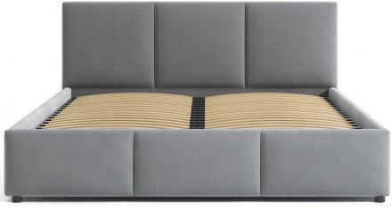 Двоспальне ліжко (підйомний механізм) Doros Мона 160x200 см Сірий (DRS-011391)