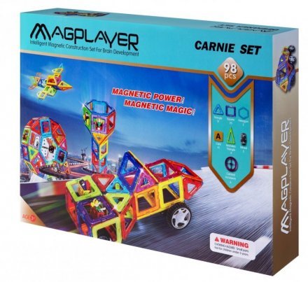 Конструктор Магнітний 98 ел. MPA-98 Конструктор Магнітний 98 ел. MPA-98