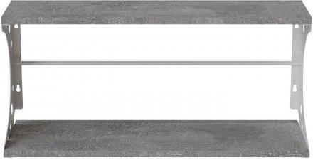 Настінна полиця Ferrum-decor Букін 330x500x240 метал Білий ДСП Бетон 16 мм (FRD-102855) Настінна полиця Ferrum-decor Букін 330x500x240 метал Білий ДСП Бетон 16 мм (FRD-102855)