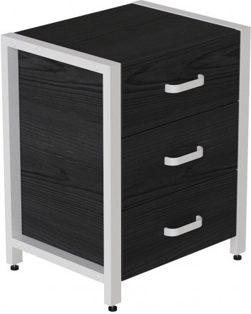 Тумба універсальна Ferrum-decor Вів'єн 3 50x41x40 білий ДСП Сосна Кембра 16мм (FRD-104195)