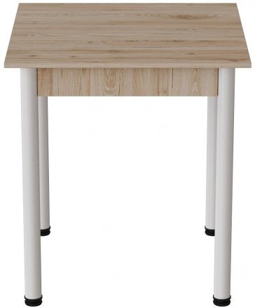 Стіл кухонний Ferrum-decor Агата 75x80x80 Білий ДСП Сан-Марино 16мм (FRD-105635)
