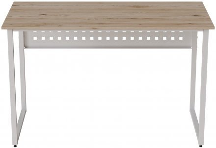 Комп'ютерний стіл Ferrum-decor Майк 75x140x60 білий ДСП Дуб Сан-Марино 16мм (FRD-101320) Комп'ютерний стіл Ferrum-decor Майк 75x140x60 білий ДСП Дуб Сан-Марино 16мм (FRD-101320)