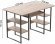 Комп'ютерний стіл Ferrum-decor Тім 75x120x70 чорний ДСП Дуб Сан-Марино 32мм (FRD-103978) Комп'ютерний стіл Ferrum-decor Тім 75x120x70 чорний ДСП Дуб Сан-Марино 32мм (FRD-103978)