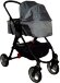 Baby Jogger Люлька для новорожденных Single/Double Compact pram Black/Grey