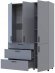 Шафа для одягу Doros Торн Сірий 3 ДСП/3Ш (штанга) 135х51.6х200 (DRS-012065) Шафа для одягу Doros Торн Сірий 3 ДСП/3Ш (штанга) 135х51.6х200 (DRS-012065)