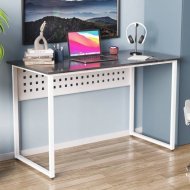 Комп'ютерний стіл Ferrum-decor Майк 75x140x60 білий ДСП Сосна Кембра 16мм (FRD-101321)